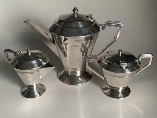 Art deco teeservice - art, crusader