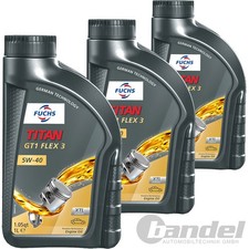3x1L FUCHS TITAN GT1 C3 5W40