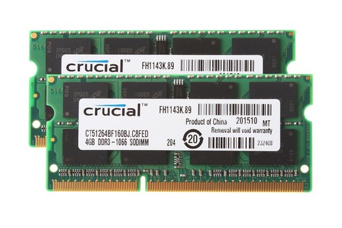 Neu crucial 8gb ddr3 - crucial, 4gb)