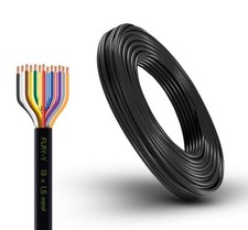 5 Meter Fahrzeugleitung Anhängerkabel 13 x  1 ,5mm² 13 adrig 13 polig KFZ AUTO