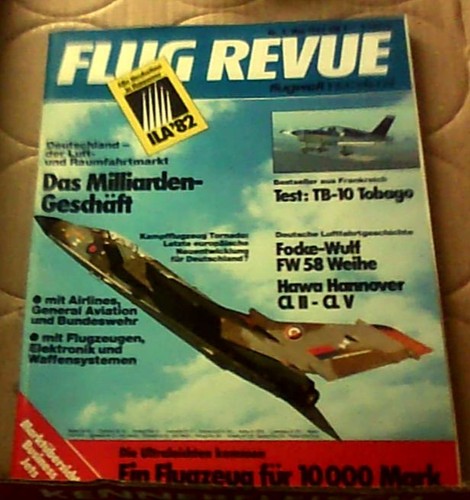 Flug revue magazin 1982 - flug,