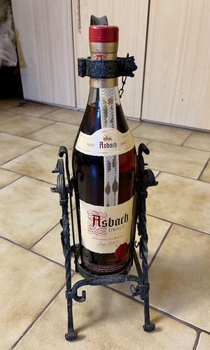Asbach uralt 3liter flasche - asbach,