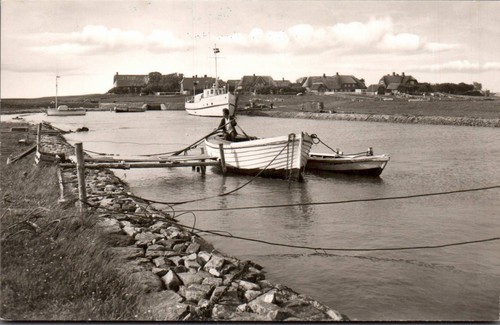 Hallig oland hafenschleuse - oland,