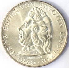 Österreich, 2 Schilling 1936