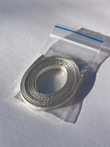 Masseband kupfer versilbert - masseband,