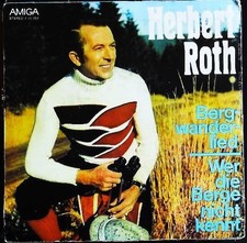 Single " Herbert Roth "  Amiga 445054