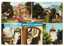 ak meran mehrbildkarte gelaufen