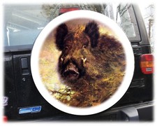 Keiler Sau Reserveradabdeckung