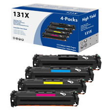 4x XXL TONER für HP LaserJet Pro 200 Color MFP M251 M276 M251nw M276nw 131X 131A
