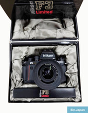 Nikon F3 Limited Kameragehäuse mit DE-3 Sucher originalverpackt - neuwertig