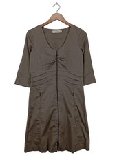 FOX'S Etuikleid Damen Kleid Gr. DE 36 braun Casual-Look