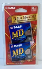 BASF MD MiniDisc 2 Stück MD