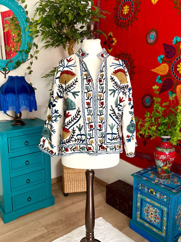 Suzani jacke l baumwolle - suzani,