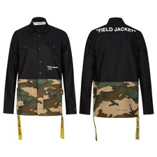 Off White Halb Camouflage