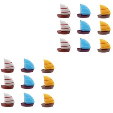  2 Pieces Segelboot Kuchen