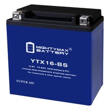 Mighty Max YTX16-BS Lithium
