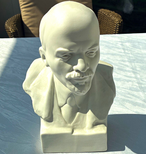 Wladimir lenin büste - wladimir, weiß