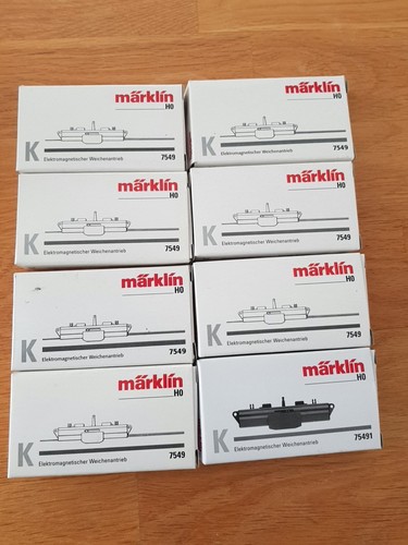Märklin 7549 75491 gleis - 8x,