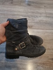 Mädchen Gr.33 Winterstiefel Boots grau SUPERFIT