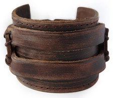 axy® LEDERARMBAND-BREIT