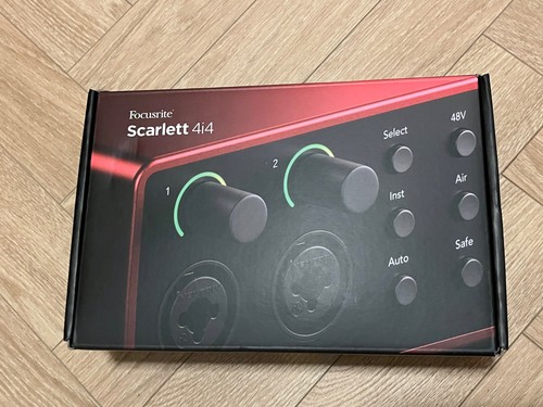 Focusrite scarlett 4i4 4th gen - scarlett,