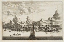 Blick auf die Stadt Suzhou, um 1665, Kupferstich Asiatisch Unbekannt (17.Jhd)