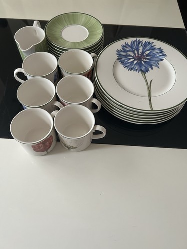 Flora kaffeeservice 6 - kaffeeservice,