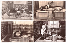 8 AK DDR Menschen im Moorbad