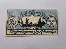 25 Pfennig Norden Notgeld Note