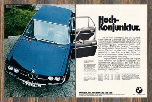 Bmw 2500 li reklame - bmw,