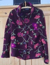 Blazer jacke wolle filz l - blazer,