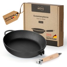 Premium Gusseisenpfanne 28 cm