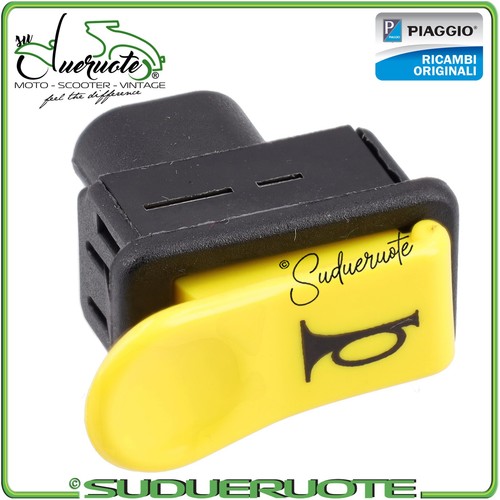 Gelber hupentaster schalter - gelber,