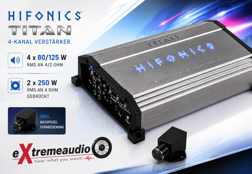 Hifonics txe500 class b - hifonics, a/b