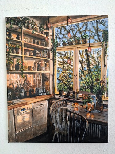 Eigenes acrylbild leinwand - acrylbild.,