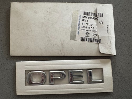 Opel corsa schriftzug emblem - c,