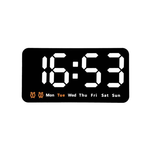 Led digital wanduhr mit - wanduhr,