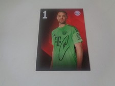 Manuel Neuer  Bayern München Autogrammkarte  2025/26  25/26  ORIGINAL SIGNIERT