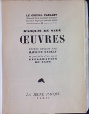 Oeuvres Le Oheval Parlant, 3