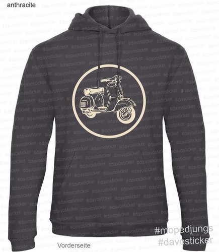 Kapuzen sweater hoodie vespa - kapuzen,