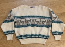 rene lezard knitwear vintage Wollpulli 90er 80er Jahre Gr. 50 (M) 100% Wolle 