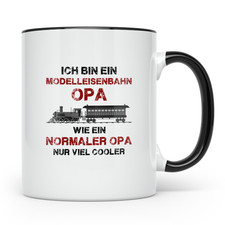 Modelleisenbahn Opa Tasse