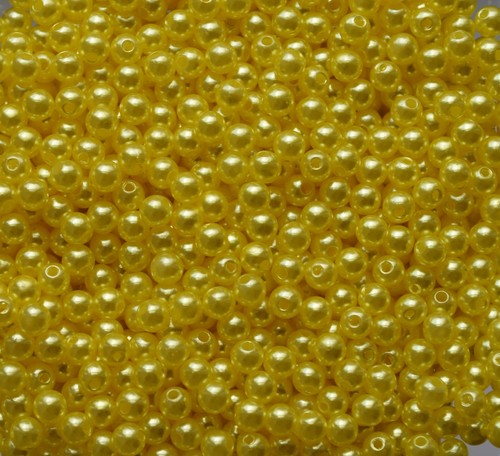 Wachsperlen 6mm dekoperlen - wachsperlen,