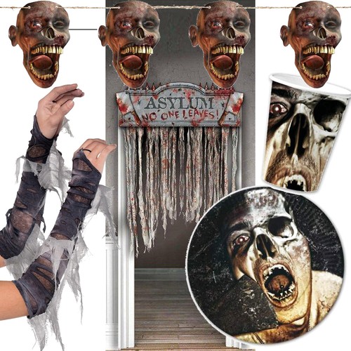 Zombie halloween geschirr - halloween,