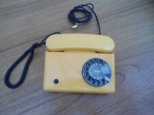 DeTeWe Contast Telefon 70er Design Retro gelb