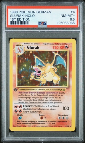 Pokemon karte glurak - pokemon, 1