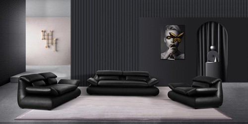 Luxus sofagarnitur leder - luxus,