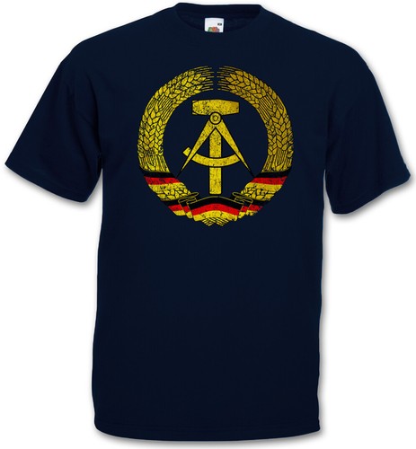 Ddr symbol shirt ostzone - ddr,