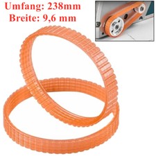 2x Orange Antriebsriemen