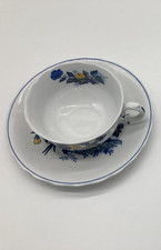 Spode Blue Bird Tasse und Untertasse